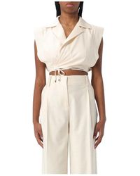 SIMONA CORSELLINI - Vests - Lyst