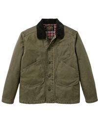 Filson - Jassen ,Groen ,Katoen Insulated Canvas Outfitter Jacket - Lyst