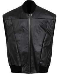 Rick Owens - Jumbo Flight Denim Vest - Lyst
