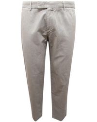 PT01 - Rebel Fit Baumwoll/Leinen Hose - Lyst