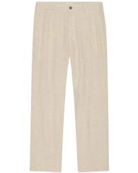 NN07 - Broeken ,Linnen Aden Regular Fit Straight Broeken - Lyst