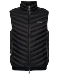 ARMANI EXCHANGE - Vests - Lyst
