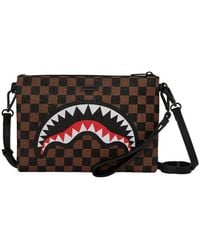 Sprayground - Check 2 Emboss Crossover Clutch - Lyst