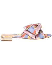 Baldinini - Tulip Print Mule - Lyst