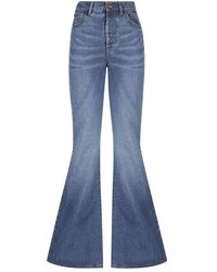 Chloé - Flared denim jeans - Lyst