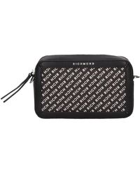 John Richmond - Logo schultertasche mit abnehmbarem riemen - Lyst