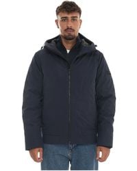 Peuterey - Loge Srtr Grs 02 Hooded Harrington Jacket - Lyst