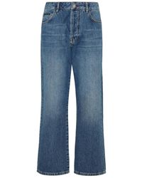 Philipp Plein - Jeans ,Blauw ,Denim Denim Broeken Loose Fit Iconic - Lyst