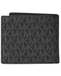 Michael Kors - Geldbörse Aus Canvas Mit Logo-Print - Lyst