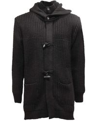 Imperial - Truien & Vesten ,Zwart ,Wol Wollen Blend Cardigan Jas Trui - Lyst