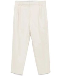 Brunello Cucinelli - Straight Trousers - Lyst