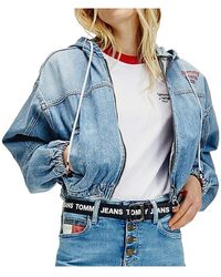 Tommy Hilfiger Zip Capp. Jacket Cropped Denim Jeans - Blauw