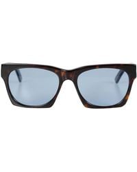 Facehide - Accessoires ,Bruin ,Stijlvolle Uv-Bescherming Zonnebril - Lyst