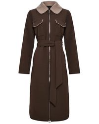 CESARE GASPARI - Belted Coats - Lyst