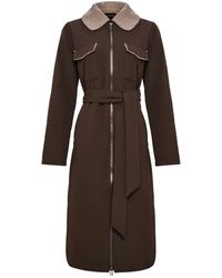CESARE GASPARI - Belted Coats - Lyst