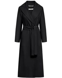 Max Mara - Jassen ,Zwart ,Wol Poldo Coat - Lyst