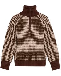 Studio Nicholson - Truien & Vesten ,Bruin ,Wol Bristol Sweater - Lyst
