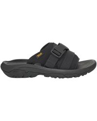 Teva - Schoenen ,Zwart ,Polyester Slippers - Lyst