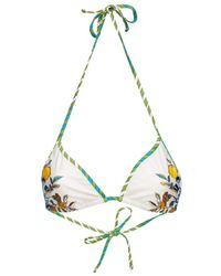 La DoubleJ - Lycra triangle bikini top - Lyst