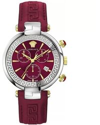 Versace - Accessoires ,Bruin ,Revive Chronograph - Lyst