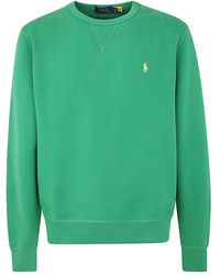 Ralph Lauren - Grüner sweatshirt - regular fit - kaltes wetter - 60% baumwolle - 40% polyester - Lyst