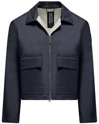 Bomboogie - Ongevoerde Gabardine Jas Met Kraag - Lyst