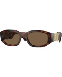 Versace - Accessoires ,Bruin ,Sole Sneakers - Lyst