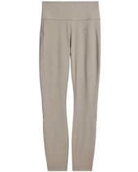 adidas - Fitness ,Grijs ,Tweed Optime Training 7/8 Legging - Lyst