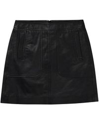 Munthe - Skirts > leather skirts - Lyst
