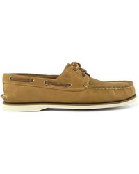 Timberland - Mokassins Classic Boat Braun - Lyst