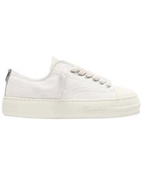 Represent - Schoenen ,Wit ,Katoen Rep-Cap Sneaker - Lyst