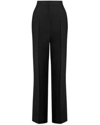 Alberta Ferretti - Wide Trousers - Lyst
