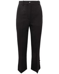 Elisabetta Franchi - Cropped Trousers - Lyst