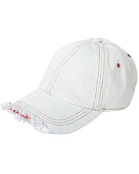 DIESEL - Verwaschene Denim Baseball Cap - Lyst
