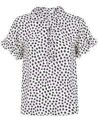 Chloé - Overhemden ,Veelkleurig ,Leer Short Sleeves Shirt - Lyst