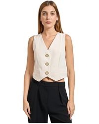 ARMANI EXCHANGE - Vests - Lyst
