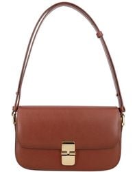 A.P.C. - Grace baguette borsa a tracolla - Lyst