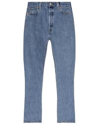 RE/DONE - 70S Rechte Jeans - Lyst
