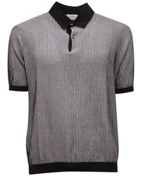 Ballantyne - Tops ,Zwart ,Polo Neck Pullover- Shirt - Lyst