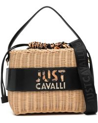 Just Cavalli - Weiße eimer tasche mit borsa secchiello - Lyst