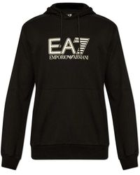 EA7 - Sweatshirts & hoodies > hoodies - Lyst