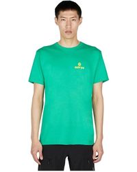 Ostrya - Tops ,Groen ,Katoen Core Logo Equi T-Shirt - Lyst