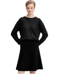 DKNY - Truien & Vesten ,Zwart ,Polyester Sparkle Hotfix Sweater - Lyst