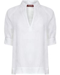 Max Mara - Weißes Hemd Für Frauen - Lyst