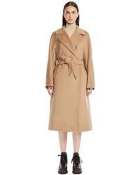 Weekend by Maxmara - Jassen ,Bruin ,Wol Resina Coat - Lyst