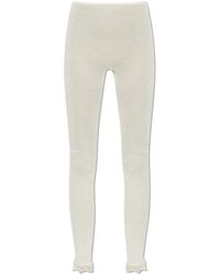 Hanro - Wol Met Kanten Legging - Lyst