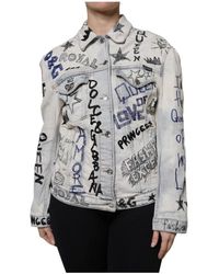 Dolce & Gabbana - Denim Jackets - Lyst