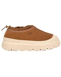 UGG - Schoenen ,Bruin ,Wol Tasman Weather Hybrid Laarzen Chestnut Whitecap - Lyst