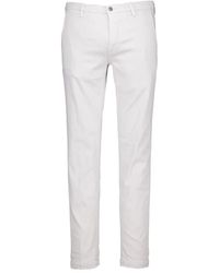Replay - Broeken ,Wit ,Katoen Hyperflex Stretch Jeans Off - Lyst
