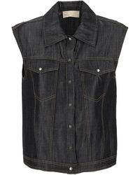 Kaos - Mouwloze Shirt - Lyst